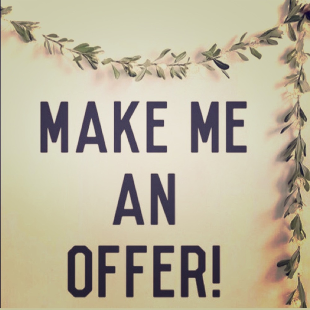 Make me an offer!